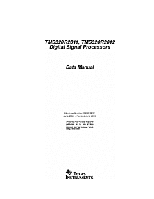 DataSheet TMS320R2812 pdf